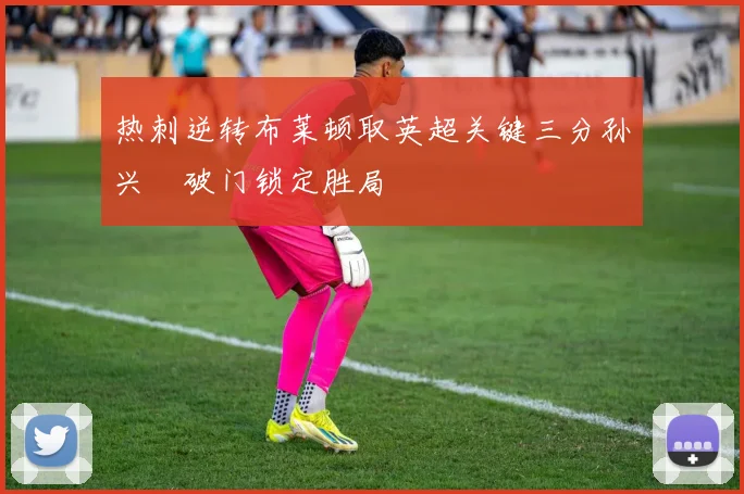 热刺逆转布莱顿取英超关键三分孙兴慜破门锁定胜局